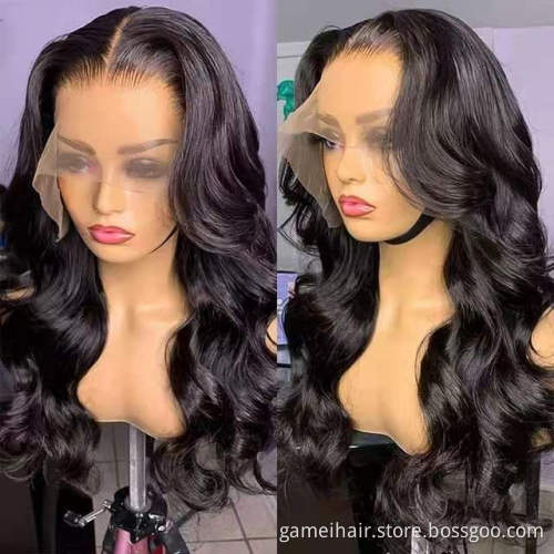 Cheap Wholesale Hair Wigs Human Lace Front Closure Body Wave Full Virgin Brazilian Cuticle Aligned Lace Closure Human Hair Wig